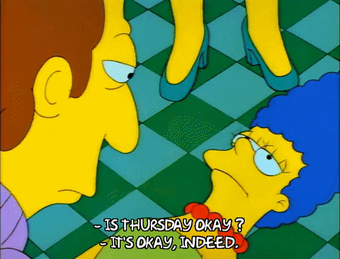 Season 1 Jaques GIF by The Simpsons
