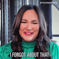 I Forgot GIF by YoungerTV