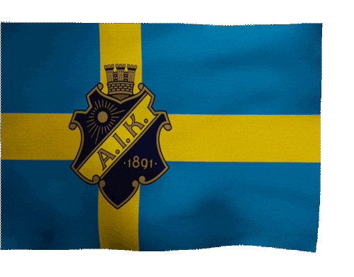 Sweden Flag Sticker by Biblioteksgatan 8