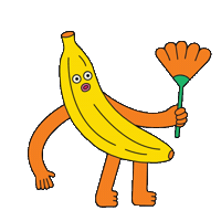 Festival Banana Sticker by Pete The Monkey