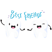 Happy Best Friends Sticker