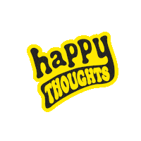 Happy Thoughts Sticker by happy nation