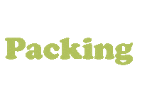Packing Sticker by Mangue store