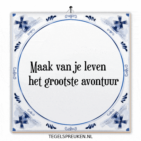 Nl Verandering GIF by Tegelspreuken.nl