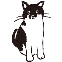 Cat 貓 Sticker by inBlooomDesign