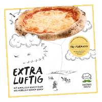 Hungry Pizza Sticker by Gustavo Gusto
