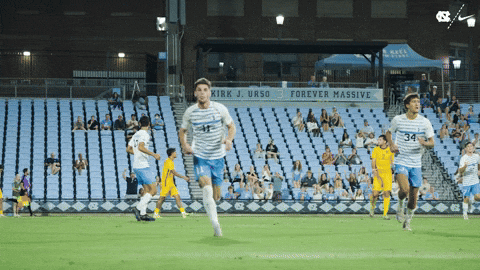 Excited University Of North Carolina GIF by UNC Tar Heels