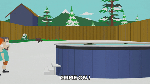 pool whale GIF by South Park 