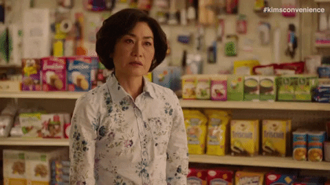 Judging Cookie Monster GIF by Kim's Convenience
