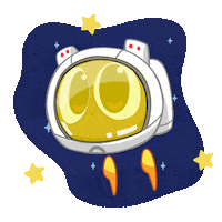 Bubble Tea Space Sticker by sabobatage