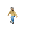 Pixel 3D Sticker by Simone Arena