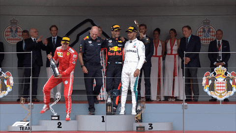 Winner Champagne GIF by Formula 1