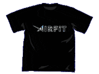 T-Shirt Clothes Sticker by AIRFIT