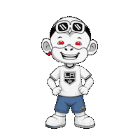 La Kings Sticker by Zhot