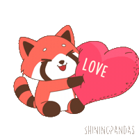 I Love You Heart Sticker
