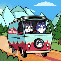 Traveling Road Trip GIF by Apex Wolf Pack