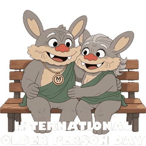 Golden Years Love Sticker