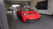 Red Car Porsche GIF
