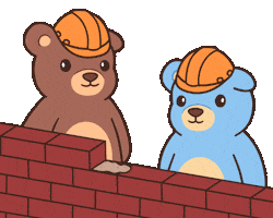 Work Create Sticker by BEARISH