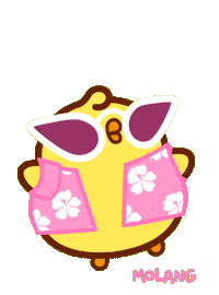 Dance Pink Sticker by Molang