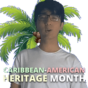 Caribbean American Month Sticker