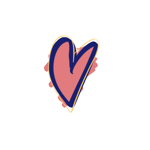 Heart Sticker by Digitales Coworking by Nicole