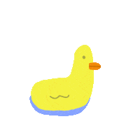 Duck Hello Sticker