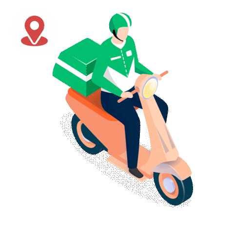 Rider Lineman Sticker by LINE MAN Wongnai