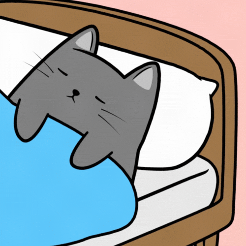 Tired Good Morning GIF by MESA My Emotional Support Animal