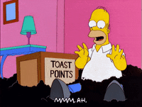 Season 11 Toast GIF by The Simpsons