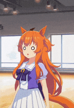Girl Horse GIF