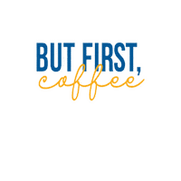 HopeInt coffee caffeine but first coffee pcc Sticker