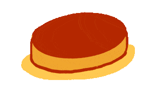 Leche Flan Food Sticker