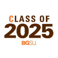 Graduation Grad Sticker by Bowling Green State University