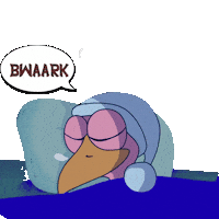 Sleep Sleeping Sticker by Knightmare