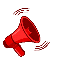 Megaphone Amplifier Sticker