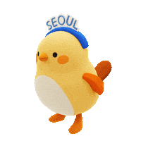 Lonely Fall Sticker by Visit Seoul