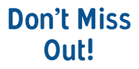 Dontmissout Sticker by Decorating Outlet