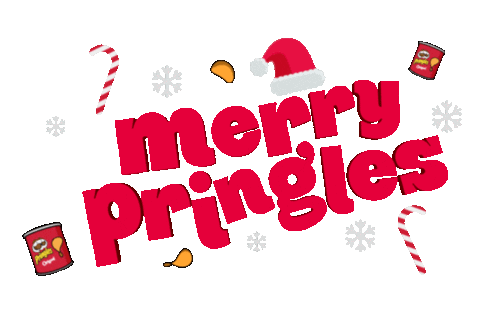 Celebrate Merry Christmas Sticker by Pringles Europe