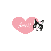 Bulldog Love Sticker