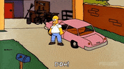 Lisa Simpson Car GIF by The Simpsons