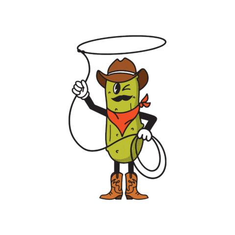 Pickle Loops Sticker by Tourism Kamloops