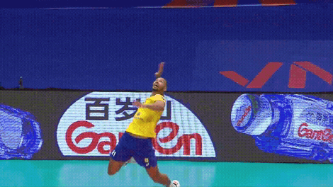 Serve Take That GIF by Volleyball World