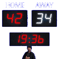 34 Away Sticker