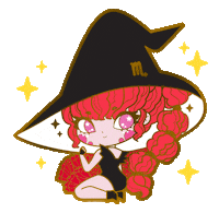 Zodiac Sign Flower Sticker by shourimajo
