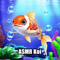Koi Fish Relax GIF by TheConfishius