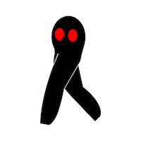 Nightcrawler Cryptid Sticker