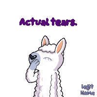 Sheep Llama Sticker by VeeFriends