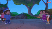 animation fall down GIF by Monchhichi