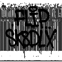 united glitch Sticker by SKATEDELUXE